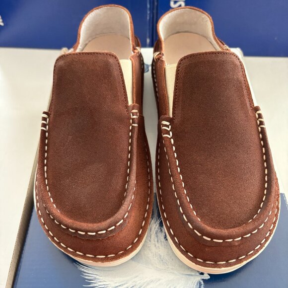 NIB | Birkenstock Slip On Shoe Loafer Mid Brown Duma Narrow Width EU 37 - Picture 4 of 10